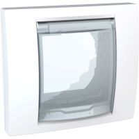 COVER AND SUPPORT IP44 ITE/WHITE, MGU61.002.18, WIRING DEVICES, UNICA, FRAME - SCHNEIDER ELECTRIC (pavadinimas tikslinamas)