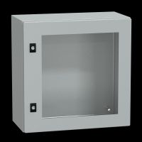 CRN 500x500x250 glazed or, NSYCRN55250T, UNIVERSAL ENCLOSURES SYSTEMS, WALL MOUNTING STEEL & STAINLESS STEEL UNIV ENC, SPACIAL CRN-0 - SCHNEIDER ELECTRIC (pavadinimas tikslinamas)