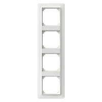 Exxact frame 4-gang Ba white, WDE002404, WIRING DEVICES, EXXACT, ELECTROMECHANICAL INSERTS - SCHNEIDER ELECTRIC (pavadinimas tikslinamas)