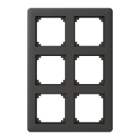 Exxact frame matrix 2x ang anthracite, WDE003346, WIRING DEVICES, EXXACT, ELECTROMECHANICAL INSERTS - SCHNEIDER ELECTRIC (pavadinimas tikslinamas)