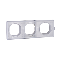 Exxact IP44 3-gang gas flush mounting, WDE002499, WIRING DEVICES, EXXACT, ELECTROMECHANICAL INSERTS - SCHNEIDER ELECTRIC (pavadinimas tikslinamas)