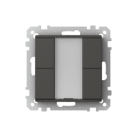 Exxact KNX push-button gang dark, WDE003933, WIRING DEVICES, MERTEN, SYSTEM M - SCHNEIDER ELECTRIC (pavadinimas tikslinamas)