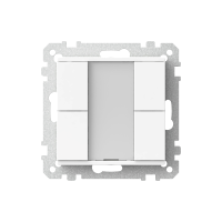 Exxact KNX push-button gang white, WDE002933, WIRING DEVICES, EXXACT, ELECTROMECHANICAL INSERTS - SCHNEIDER ELECTRIC (pavadinimas tikslinamas)