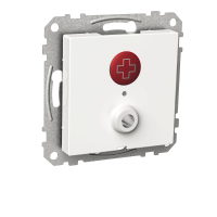 Exxact RWC call pb w s al outlet white, WDE002245, WIRING DEVICES, EXXACT, ELECTROMECHANICAL INSERTS - SCHNEIDER ELECTRIC (pavadinimas tikslinamas)