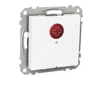 Exxact RWC call push-b on white, WDE002243, WIRING DEVICES, EXXACT, ELECTROMECHANICAL INSERTS - SCHNEIDER ELECTRIC (pavadinimas tikslinamas)