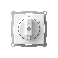 Exxact section sw 2-po 1-0 white, WDE002205, WIRING DEVICES, EXXACT, ELECTROMECHANICAL INSERTS - SCHNEIDER ELECTRIC (pavadinimas tikslinamas)