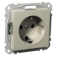 Exxact sso cp schuko s wless metallic, WDE004176, WIRING DEVICES, EXXACT, ELECTROMECHANICAL INSERTS - SCHNEIDER ELECTRIC (pavadinimas tikslinamas)