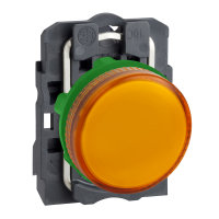 Harmony XB5. Sukomplektuota indikacine lempute.D-22m, XB5AV65, CONTROL & SIGNALLING, PUSH BUTTONS, PILOT LIGHTS & CONTROLS, DIA 22 PLASTIC - SCHNEIDER ELECTRIC (pavadinimas tikslinamas)
