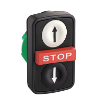 Harmony XB5. Trigubo mygtuko galva. D-22 mm. Spyruok, ZB5AA71124, CONTROL & SIGNALLING, PUSH BUTTONS, PILOT LIGHTS & CONTROLS, DIA 22 PLASTIC - SCHNEIDER ELECTRIC (pavadinimas tikslinamas)