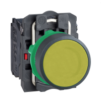 Harmony XB5.Sukomplektuotas mygtukas.D-22mm.Plastiki, XB5AA55, CONTROL & SIGNALLING, PUSH BUTTONS, PILOT LIGHTS & CONTROLS, DIA 22 PLASTIC - SCHNEIDER ELECTRIC (pavadinimas tikslinamas)