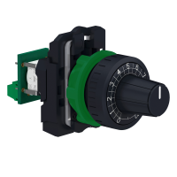 Head and potentiometer 00K, XB5AD912R100K, CONTROL & SIGNALLING, PUSH BUTTONS, PILOT LIGHTS & CONTROLS, DIA 22 PLASTIC - SCHNEIDER ELECTRIC (pavadinimas tikslinamas)