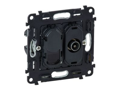 Lizdas p/t TV+RJ45 CAT6 UTP mechanizmas 