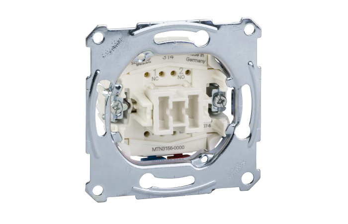 Perjungiklis mygtukinis p/t viengubas užspaudžiami kontaktai 10A 250V Merten Aquadesign - SCHNEIDER ELECTRIC