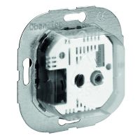 Reguliatorius p/t temperatūros patalpos +5...+30C šildymui su įjungimo ir išjungimo jungikliu be dangtelio PRTRUP551 - PROTEC