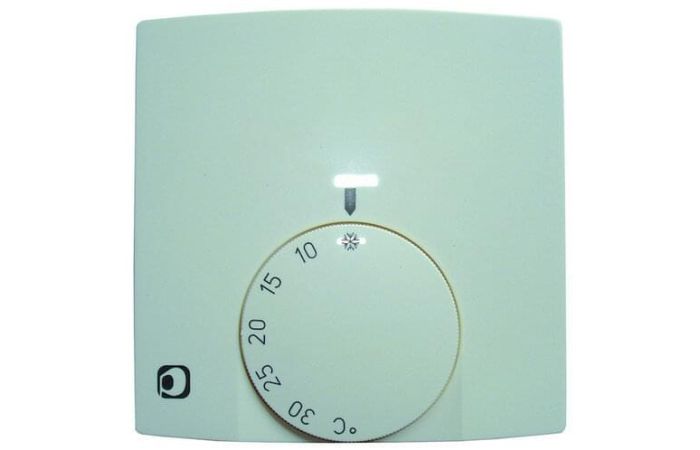 Reguliatorius v/t temperatūros patalpos +5...+30C šildymui baltas PRTR200 - PROTEC