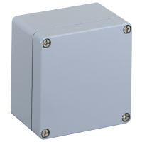 Dėžutė v/t [122x120x80] IP66 iQ tuščia aliumininė pilka AL1212-8 - SPELSBERG