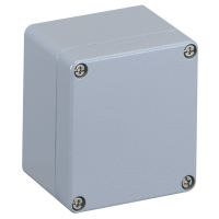Dėžutė v/t [80x75x57] IP66 iQ tuščia aliumininė pilka AL88-6 - SPELSBERG