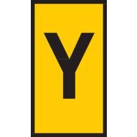 Markiruotė "Y" laidui užspaudžiama 0.15-0.75mm2 WIC0 [pak. po 200 vnt.] - HELLERMANN TYTON