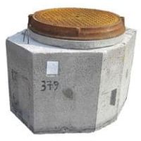 Šulinys RKŠ 3-5 betoninis pusinis su anga (su įdėtinėmis dalimis) [1050kg] - RYŠININKAS