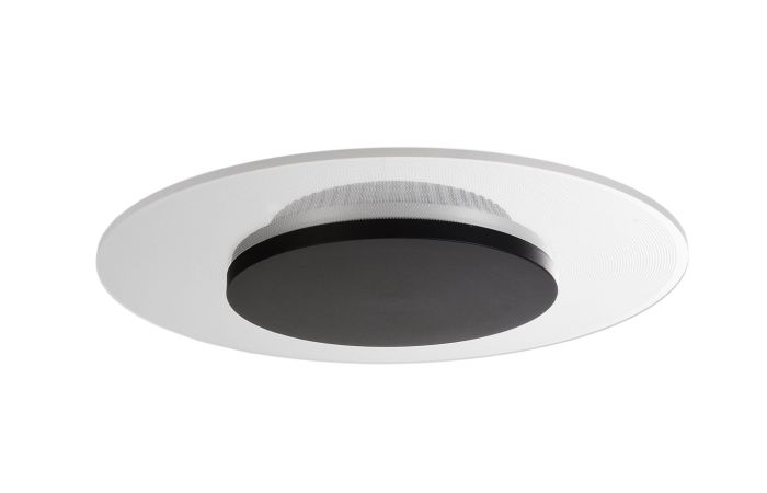 Šviestuvas v/t LED 12W 3000K 1500lm D-290mm H-42mm dimeriuojamas juodas ZANIAH - DEKO LIGHT