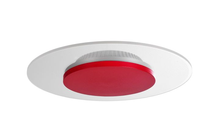 Šviestuvas v/t LED 12W 3000K 1500lm D-290mm H-42mm dimeriuojamas raudonas ZANIAH - DEKO LIGHT