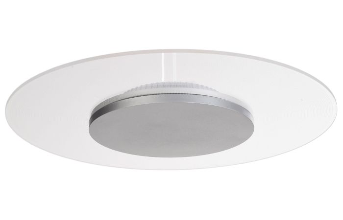 Šviestuvas v/t LED 18W 3000K 2000lm D-370mm H-46mm dimeriuojamas sidabrinės spalvos ZANIAH - DEKO LIGHT