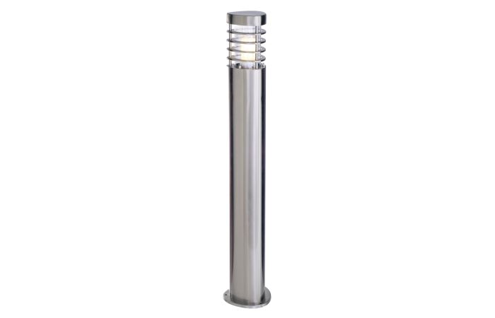 Stulpelis 1x11W E27 IP44 D-100mm H-1000mm sidabrinės spalvos ESTADA - DEKO LIGHT