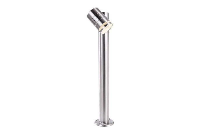 Stulpelis 1x35W GU10 IP44 H-500mm sidabrinės spalvos ZILLY II - DEKO LIGHT