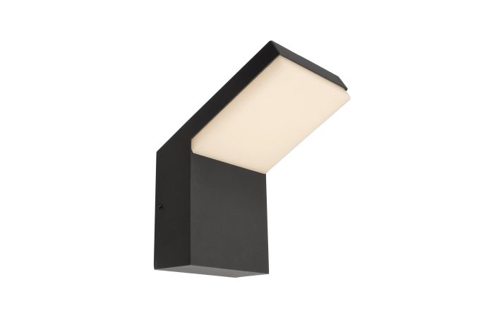 &Scaron;viestuvas v/t LED 16W IP65 3000K 1650lm 140x172mm H-219mm tamsiai pilkos spalvos BRA TUCANAE - DEKO LIGHT