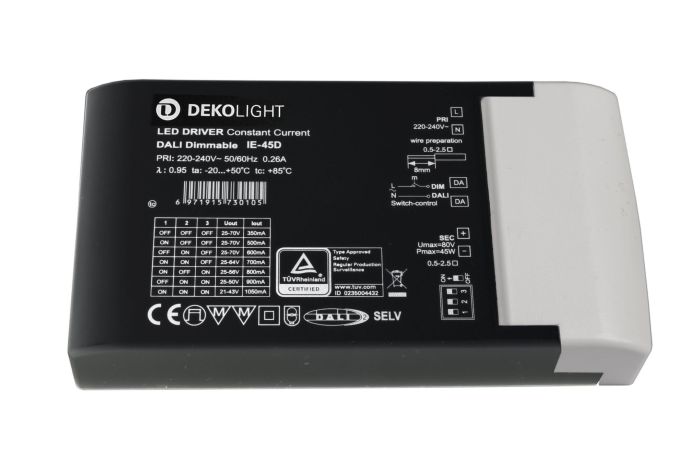 Transformatorius LED 45W 64V dimeriuojamas DALI MULTI-CC - DEKO LIGHT