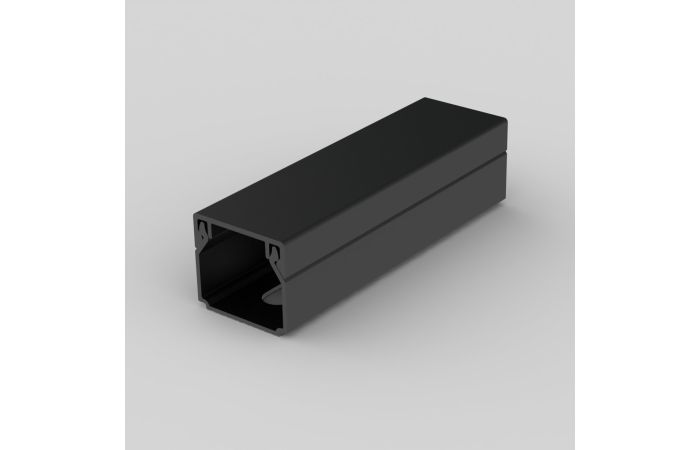 Kanalas 20x20mm mini su apsaugine plėvele juodos spalvos [2m] - KOPOS KOLIN