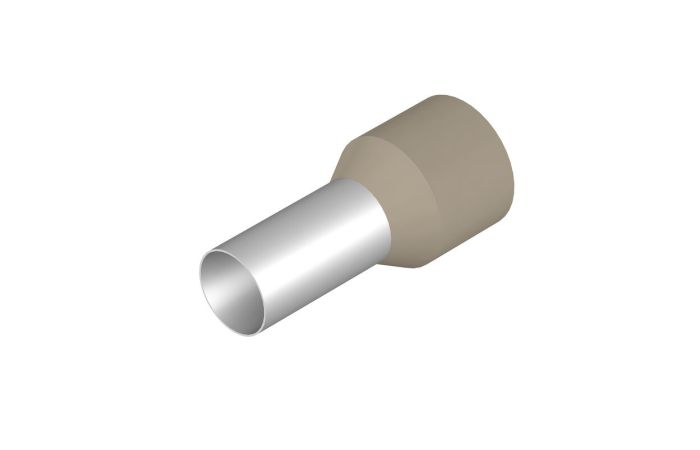 Antgalis gilzinis izoliuotas 35mm2 pilkas L-16mm H35.0/30 BE [pak. po 50 vnt.] - WEIDMULLER