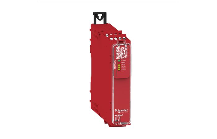 Relė saugos 4no+1nc 24V AC/DC varžtiniai kontaktai XPSBAC Harmony - SCHNEIDER ELECTRIC
