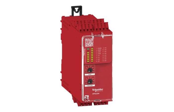 Modulis saugos 3no+1nc Kat.4 24V AC/DC užspaudžiami kontaktai XPSUDN Harmony - SCHNEIDER ELECTRIC