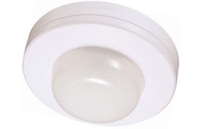 Jutiklis būvio v/t IP65 1000W 360 laipsnių H-2.2m D-20m baltas Sensorius C SPIR360 D20/4 W - NORTHCLIFFE