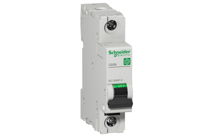 Multi 9 C60N OEM 1P C 10KA MCB, M9F11106, FINAL DISTRIBUTION DEVICES AND SYSTEMS, ACTI9 (IC), DC4 - SCHNEIDER ELECTRIC (pavadinimas tikslinamas)