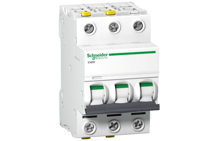 ACTI9 IC60N 3P 16A B M, A9F03316, FINAL DISTRIBUTION DEVICES AND SYSTEMS, ACTI9 (IC), DC4 - SCHNEIDER ELECTRIC (pavadinimas tikslinamas)
