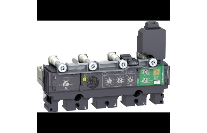 Apsaugos modulis NSX100 A C 4P4D 100A 4.2, C1044V100, LV POWER CIRCUIT BREAKERS AND SWITCHES, MCCB OPTIMUM OFFER, COMPACT NSX - SCHNEIDER ELECTRIC (pavadinimas tikslinamas)