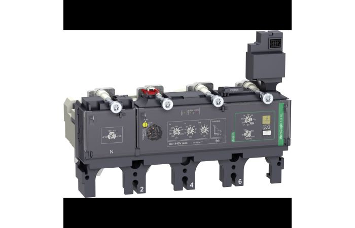 Apsaugos modulis NSX630 A C 4P4D 570A 4.3AL, C6344A570, LV POWER CIRCUIT BREAKERS AND SWITCHES, MCCB OPTIMUM OFFER, COMPACT NSX - SCHNEIDER ELECTRIC (pavadinimas tikslinamas)