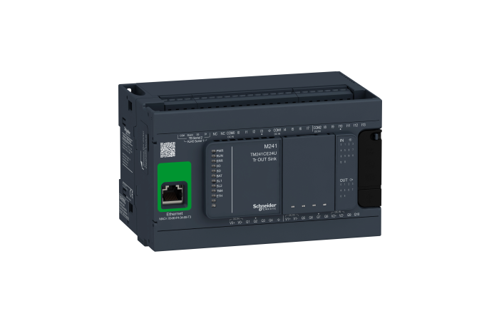 CONTROLLER M241-24IO T PN ETHERNET, TM241CE24U, AUTOMATION CONTROLLERS, FLEXIBLE MACHINE CONTROL, OPTIMIZED FLEXIBLE MACHINE CONTROL - SCHNEIDER ELECTRIC (pavadinimas tikslinamas)