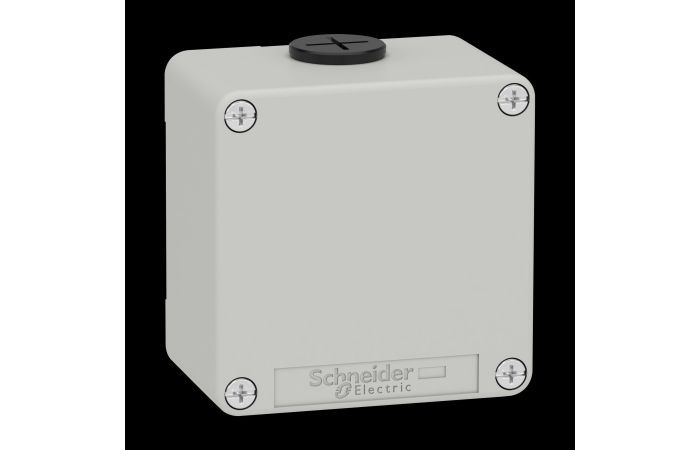 EMPTY GREY NO HOLE CON L BOX, XAPD11, CONTROL & SIGNALLING, PUSH BUTTONS, PILOT LIGHTS & CONTROLS, CONTROL STATIONS METAL - SCHNEIDER ELECTRIC (pavadinimas tikslinamas)
