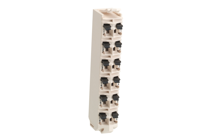 Gnybtu blokas 12 kontaktu baltas, TM5ACTB12, AUTOMATION CONTROLLERS, FLEXIBLE MACHINE CONTROL, PERFORMANCE FLEXIBLE MACHINE CONTROL - SCHNEIDER ELECTRIC (pavadinimas tikslinamas)