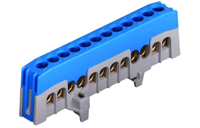 Gnybtas 12x16mm2 mėlynas izoliuotas PNLK 1216 - PROTEC