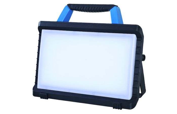 Prožektorius LED nešiojamas 30W IP54 6500K 2100lm įkraunamas 2.5val. 4400mAh Li-ion PLEDMALA - PROTEC