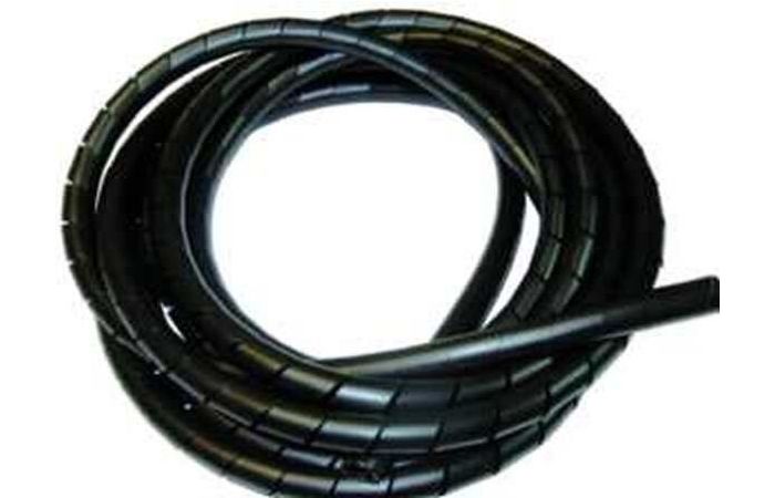 Vamzdis spiralinis 11-70mm juodas PSPISS1210 [20m] - PROTEC