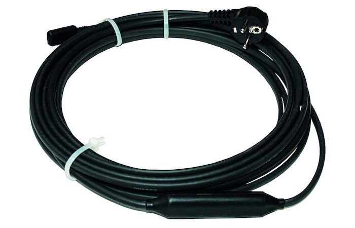 Kabelis šildymui savireguliuojantis 2m 30W 15W/m 230V su prijungimo laidu 2m PHBS2 - PROTEC