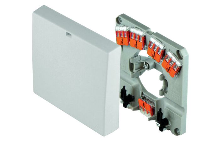 Dėžutė p/t v/t viryklės pajungimui su gnybtais 5x6mm2 PAHD6 - PROTEC