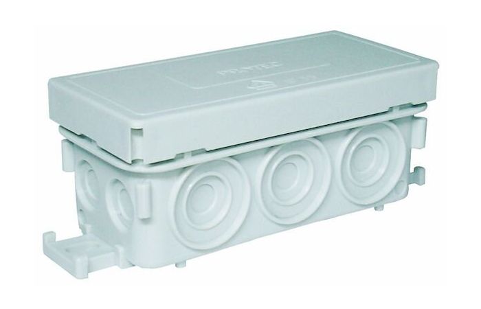 Dėžutė v/t [89x43x37] IP54 tuščia pilka be halogenų PFRAD - PROTEC