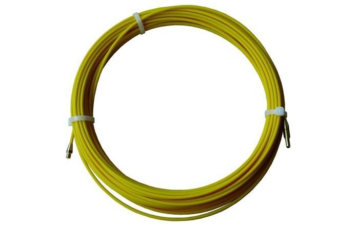 Įtraukiklis be ieškiklio (PFKS 052015) 50m 3.0mm geltonas (stiklo audinys dengtas polipropilenu) PGE50 - PROTEC