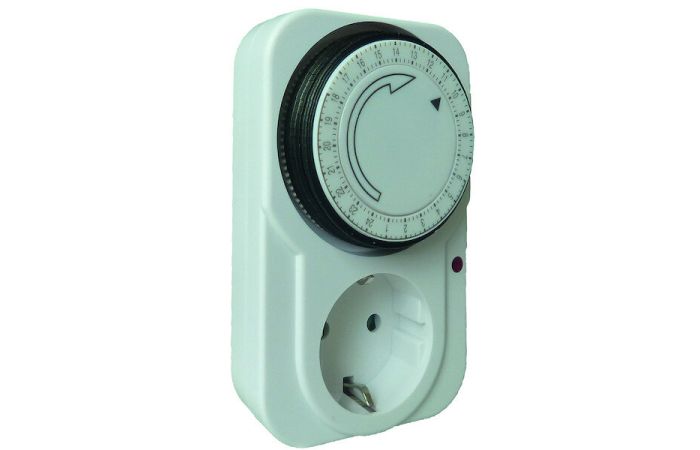 Laikrodis mechaninis paros baltas SCHUKO 16A/230V PSDUM20 - PROTEC